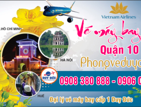 Vé máy bay tết Vietnam Airlines quận 10 TPHCM
