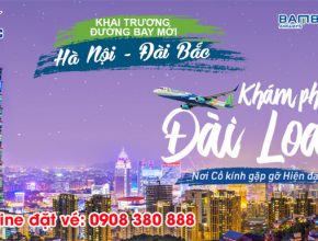 Bamboo Airways mở đường bay Hà Nội - Đài Bắc - Hà Nội