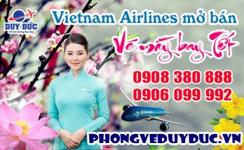 Vietnam Airlines mở bán vé máy bay tết 2019 - Kỷ Hợi