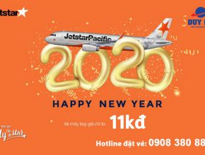 Mừng năm mới 2020 Jetstar khuyến mãi giá vé chỉ từ 11,000 đồng